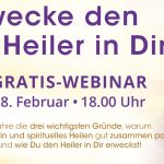 Freies Webinar: Erwecke den Heiler in Dir!